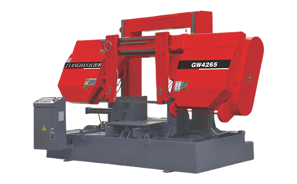 简阳GW4265双柱龙门卧式带锯床