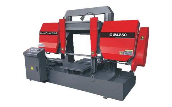 简阳GW4250双柱龙门卧式带锯床