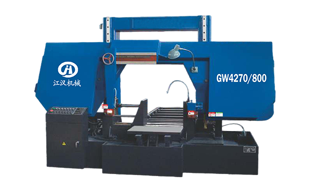 简阳GW4270/800双柱龙门卧式带锯床